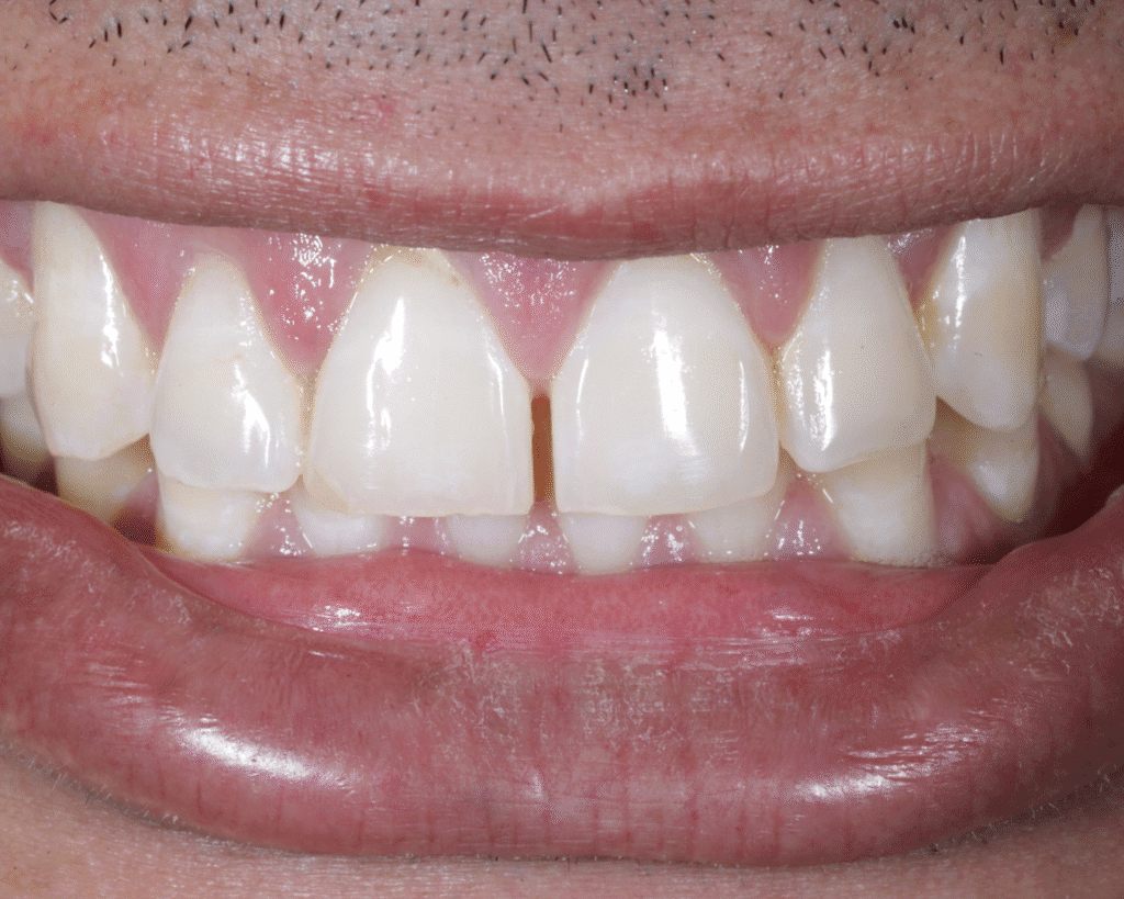 edge bonding for diastema closure